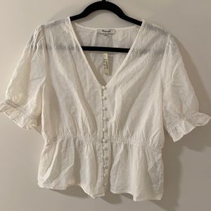 Madewell Blouse NWT